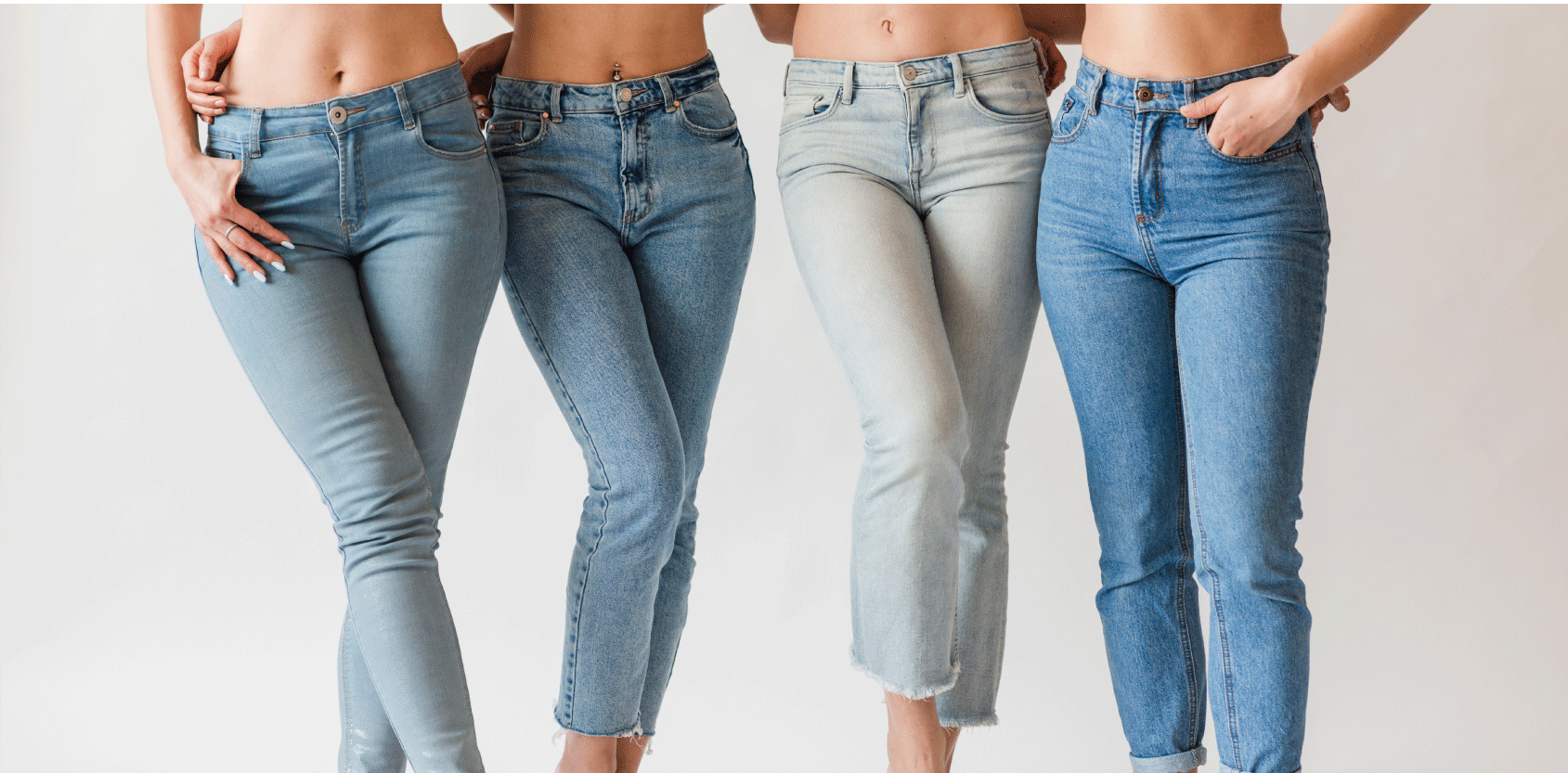 HIGH RISE JEANS