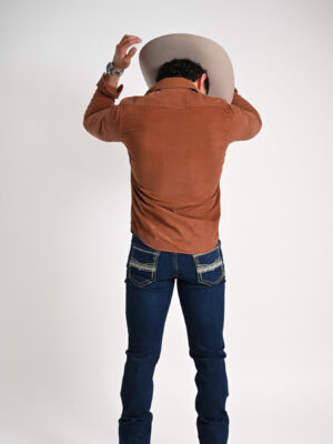 JEANS RECTO SÚPER CARGADO